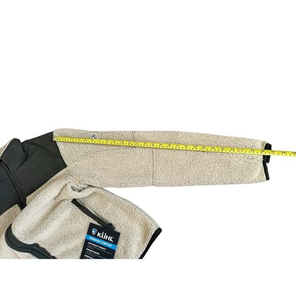 NEW Kuhl Konfluence Fleece Jacket Mens Large Oatmeal Full Zip NWT - Picture 9 of 9